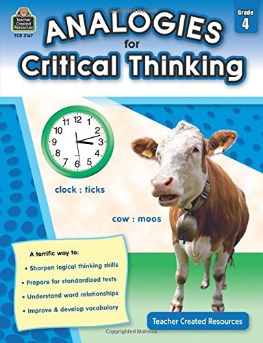 Analogies for Critical Thinking Grade 4 (Paperback)