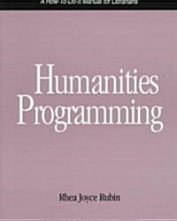 Humanities Programming (Hardcover)