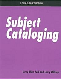 Subject Cataloging (Hardcover, REV)