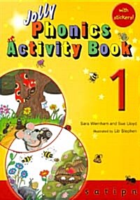 Jolly Phonics Activity Book 1 : in Precursive Letters (British English edition) (Paperback, UK ed.)