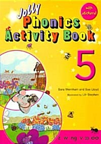 Jolly Phonics Activity Book 5 : In Precursive Letters (British English edition) (Paperback, UK ed.)