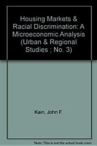 Housing Markets & Racial Discrimination (Hardcover)
