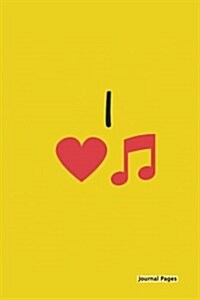 I Heart Music Bullet Journal (Paperback, JOU, NTB)