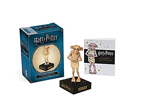 Harry Potter Talking Dobby and Collectible Book (Paperback  + Miniature)