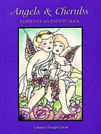 Angels and Cherubs Stained Glass Pattern Book (Paperback)