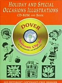 Holiday and Special Occasions Illustrations CD-ROM and Book [With CDROM] (Paperback)