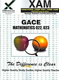 GACE Mathematics 022, 023 (Paperback)