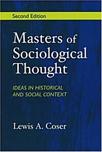 Masters of Sociological Thought (Paperback, 2nd)