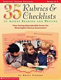 35 Rubrics & Checklists to Assess Reading and Writing (Paperback)