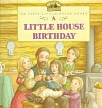 [중고] A Little House Birthday (Paperback)