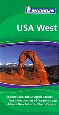[중고] The Michelin Green Guide To USA West (Paperback)