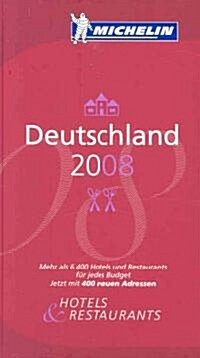 Michelin Red Guide 2008 Deutschland (Hardcover, 35th)