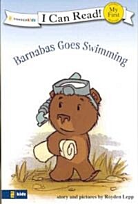 Barnabas goes swimming