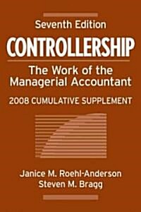 Controllership : The Work of the Managerial Accountant (Paperback, 7 Rev ed)