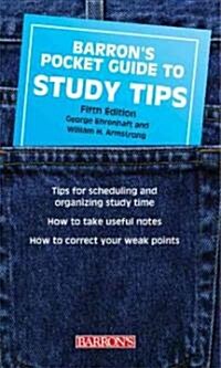 Barrons Pocket Guide to Study Tips (Paperback, 5th)