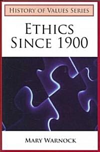 Ethics Since 1900 (Paperback)