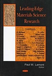 Leading-Edge Materials Science Research (Hardcover)