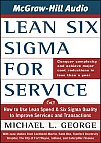 Lean Six Sigma for Service (Audio CD)