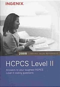 Coder Desk Reference HCPCS 2008 Level II (Paperback, 1st)