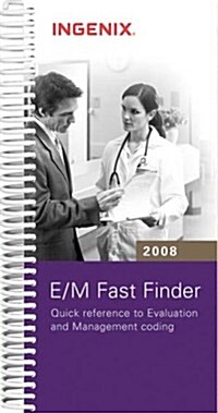 E/M Fast Finder 2008 (Paperback, Spiral, Updated)