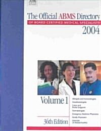 The Official Abms Directory of Board Certified Medical Specialists (Hardcover)