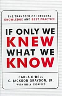 If Only We Knew What We Know (Hardcover)