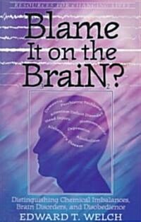 Blame It on the Brain?: Distinguishing Chemical Imbalances, Brain Disorders, and Disobedience (Paperback)