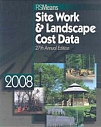 Site Work & Landscape Cost Data (Paperback)