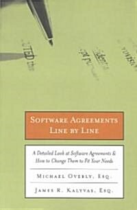 [중고] Software Agreements Line by Line: How to Understand & Change Software Licenses & Contracts to Fit Your Needs (Paperback)