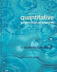 Quantitative Psychological Research (Hardcover, 2nd)