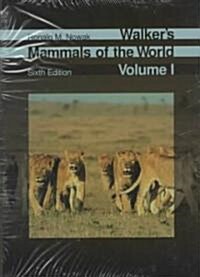 [중고] Walker‘s Mammals of the World (Hardcover, 6)