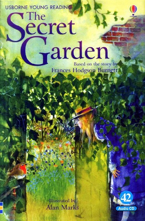 [중고] Usborne Young Reading Set 2-42 : The Secret Garden (Paperback + Audio CD 1장)