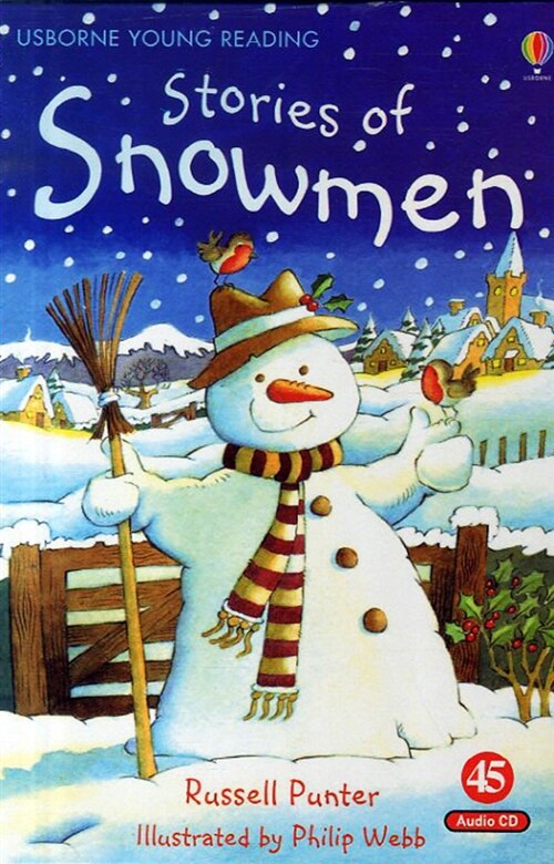 Usborne Young Reading Set 1-45 : Stories of Snowmen (Paperback + Audio CD 1장)