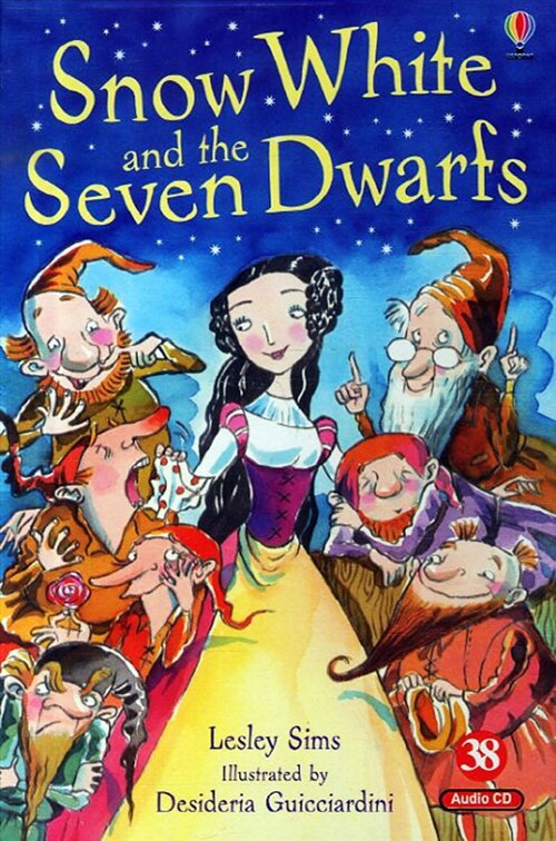 Usborne Young Reading Set 1-38 : Snow White and the Seven Dwarfs (Paperback + Audio CD 1장)