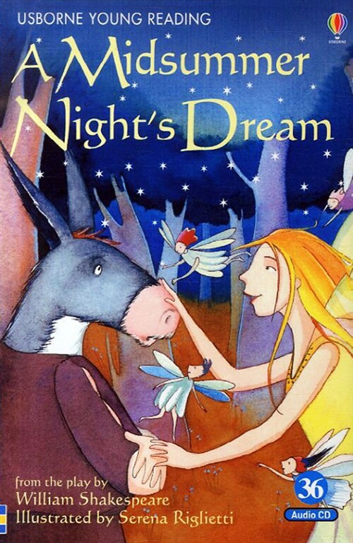 [중고] Usborne Young Reading Set 2-36 : A Midsummer Night‘s Dream (Paperback + Audio CD 1장)