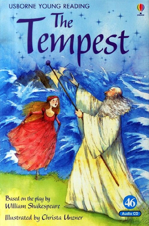 [중고] Usborne Young Reading Set 2-46 : The Tempest (Paperback + Audio CD 1장)