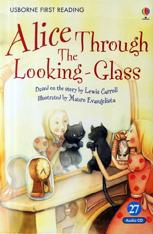 Usborne Young Reading Set 2-27 : Alice Through The Looking-Glass (Paperback + Audio CD 1장)