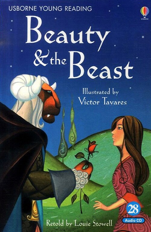 Usborne Young Reading Set 2-28 : Beauty and the Beast (Paperback + Audio CD 1장)