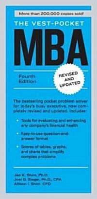 The Vest-Pocket MBA: Fourth Edition (Paperback, 4, Revised)