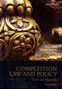 Competition Law and Policy: Cases and Materials (Paperback, 3)