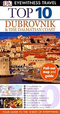 Top 10 Dubrovnik & the Dalmatian Coast [With Map] (Paperback)