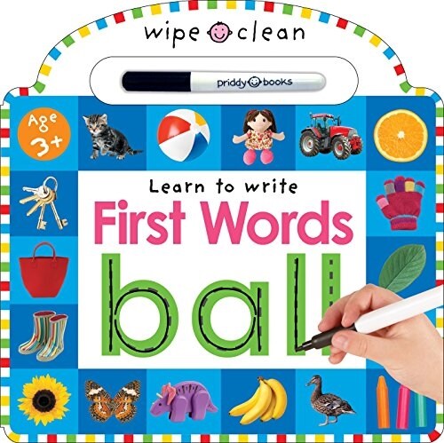 Wipe Clean: First Words (Board Books)