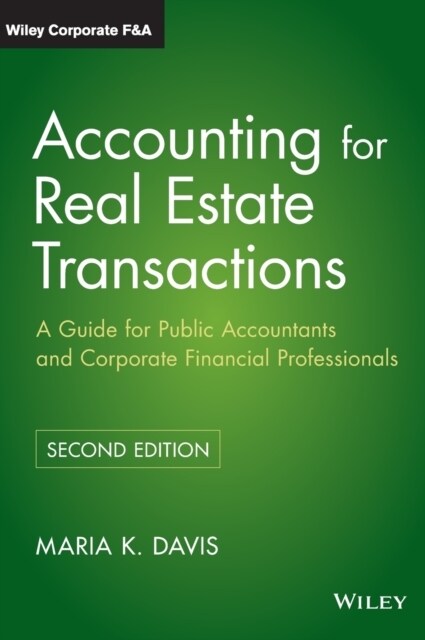 Accounting for Real Estate Transactions (Hardcover, 2)