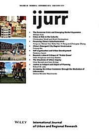 International Journal of Urban and Regional Research, Volume 40, Issue 6 (Paperback)