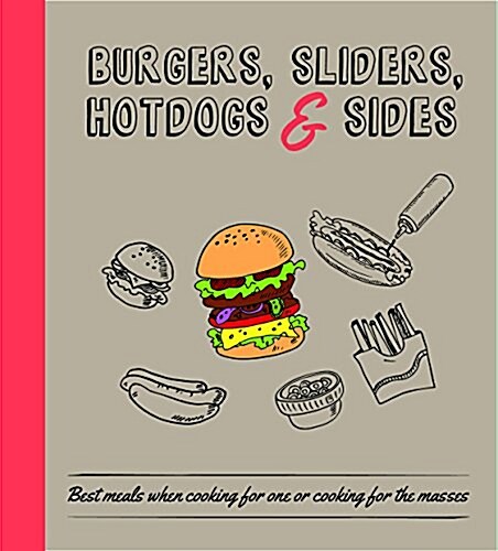 Burgers, Sliders, Hotdogs & Sides: Mouth-Watering Dishes Straight from the Grill (Hardcover)