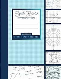 Graph Paper Notebook: Squared Graphing Paper * Blank Quad Ruled * Large (8.5? X 11?) * Softback (Composition Notebooks) (Paperback)
