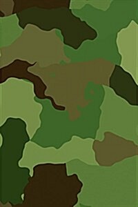 Camoflauge Journal: Camoflauge Notebook (Small Journal 6 X 9) (150 Blank Lined Pages, Soft Cover) (Diary, Notebook) (Paperback)