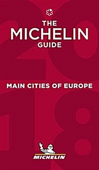 Michelin Guide Main Cities of Europe 2018 (Paperback, 37)