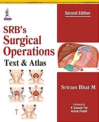 Srbs Surgical Operations: Text & Atlas (Hardcover, 2)