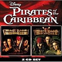 [수입] O.S.T. - Pirates of the Caribbean 1+2 (캐리비안의 해적 1 & 2) (Soundtrack)(Slide Pack)(2CD)